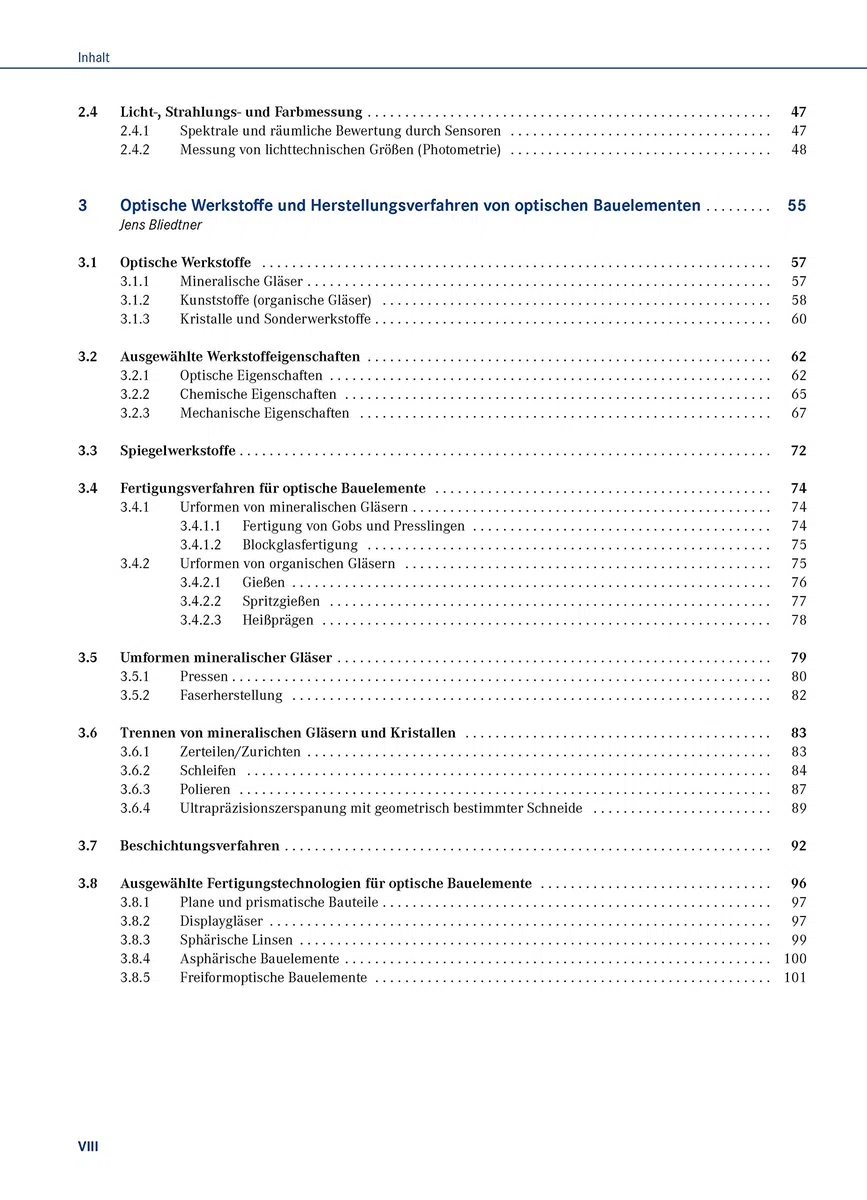 Handbuch Bauelemente der Optik: Grundlagen, Werkstoffe, Geräte, Messtechnik