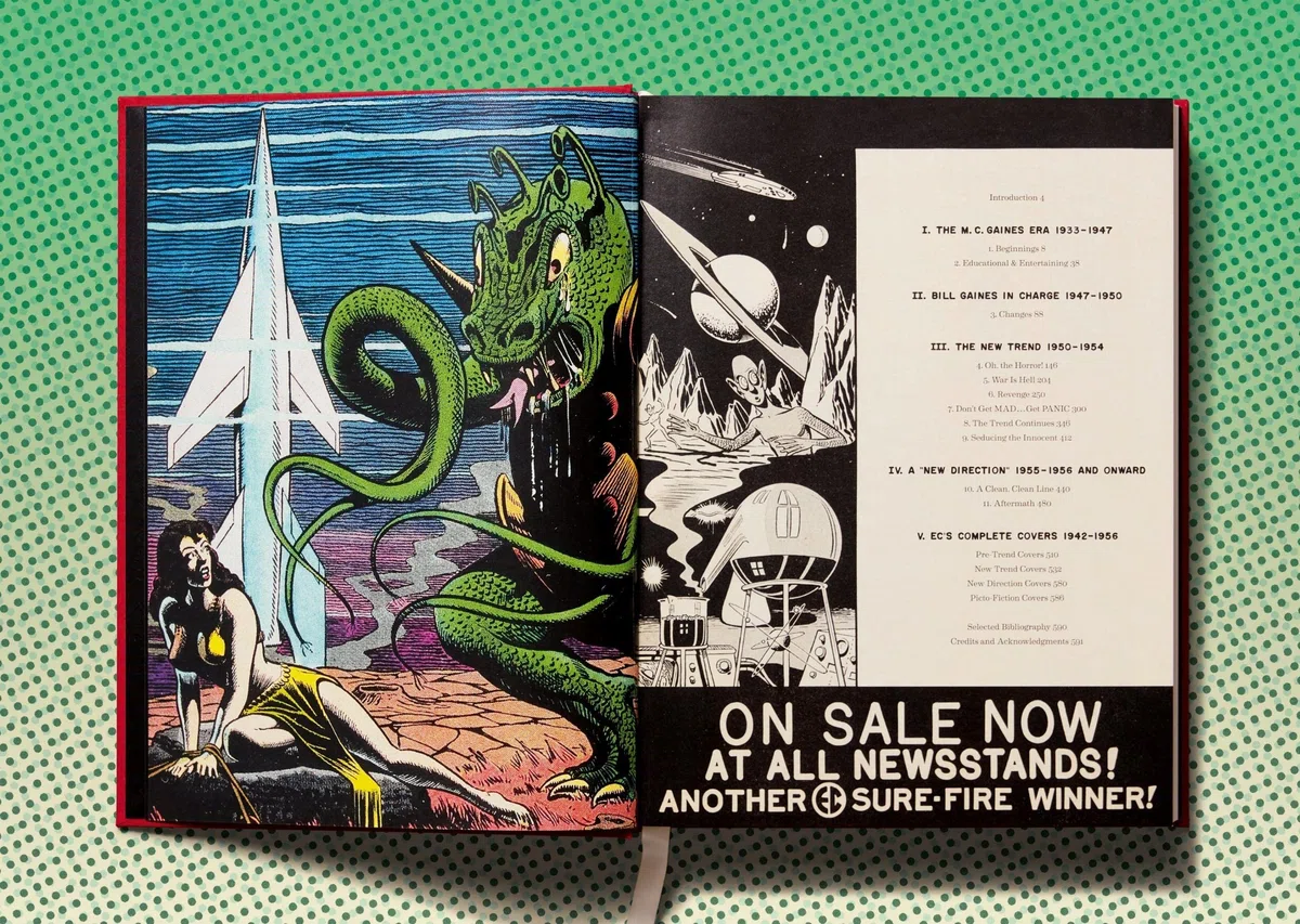 The History of EC Comics: From 1933-1956, Complete Cover Gallery (Extra large)