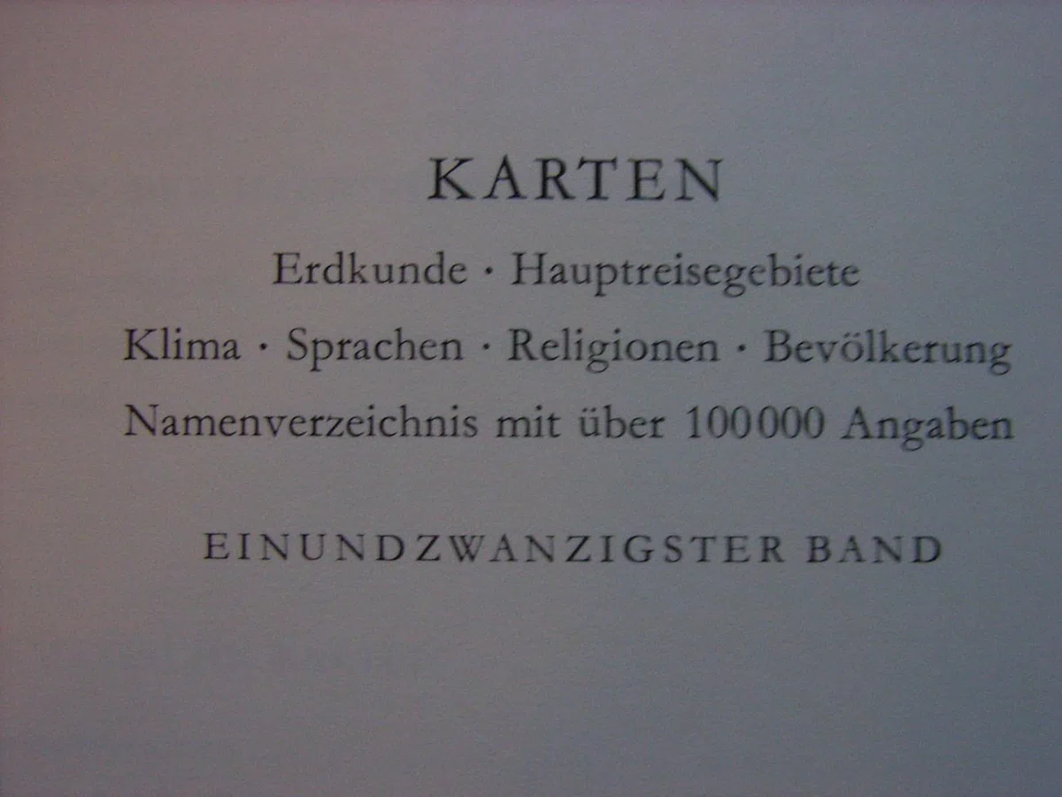 Brockhaus Enzyklopädie in 20 Bänden
