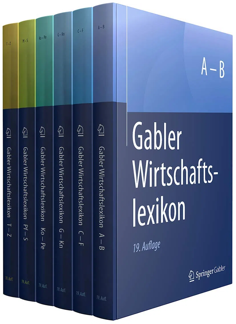 Gabler Wirtschaftslexikon, 6 Bände