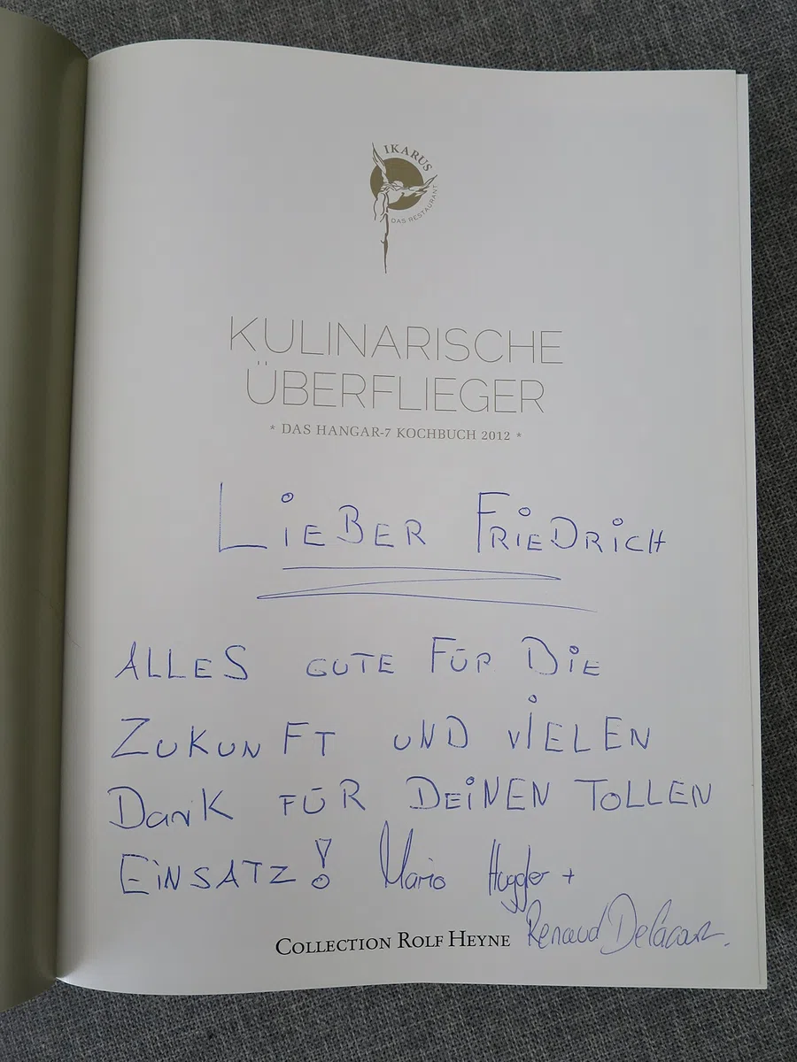 Kulinarische Überflieger: Das Hangar 7-Kochbuch 2012
