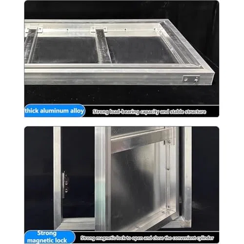 Hochfeste, dekorative Dachboden-Zugangsplatten mit magnetischen, leisen Schlössern und Scharnieren für sicheren Zugang zu Decke und Sanitärinstallationen – einfache Installation und elegantes Design