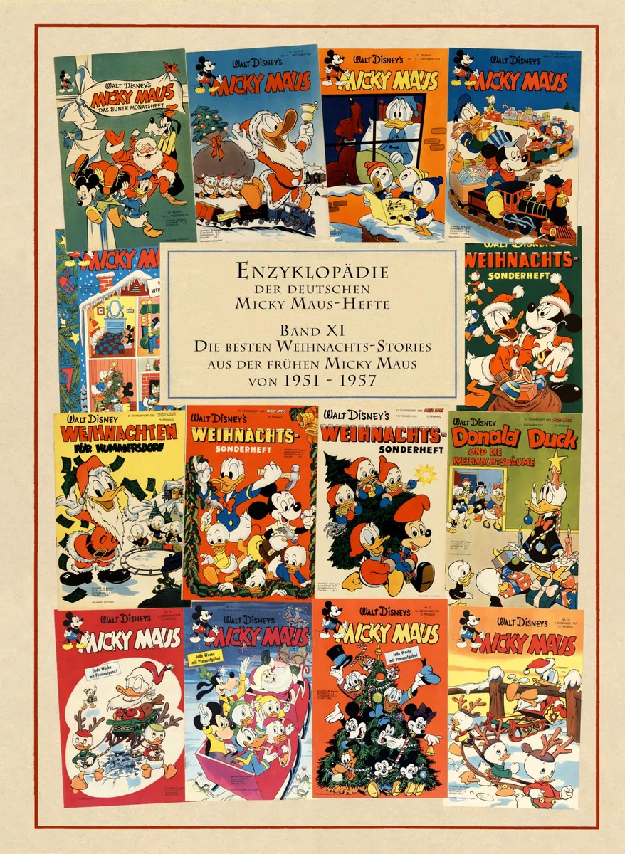 Enzyklopädie der deutschen MickyMaus-Hefte / Band 11: Die besten Weihnachts-Stories aus der frühen Micky Maus von 1951-1957