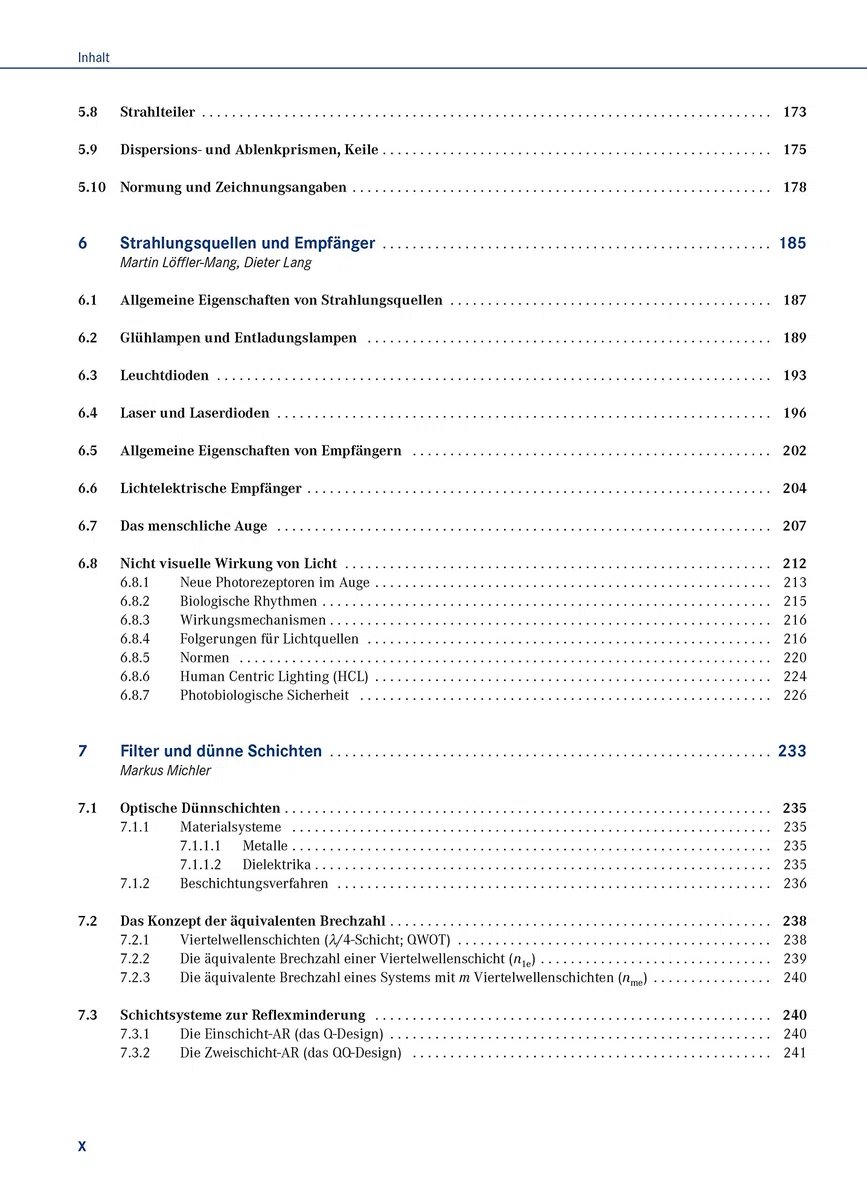 Handbuch Bauelemente der Optik: Grundlagen, Werkstoffe, Geräte, Messtechnik