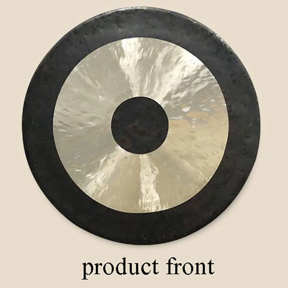 Gong und Trommel， Japanischer Gong Authentischer Gong Gong Instrument Handgefertigte Percussion-Gongs Tibetische Gongs Riesengongs(55cm)